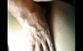 Mature couple making a sex video